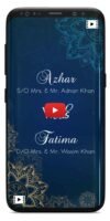 Your welcome wedding invitation video (Muslim)