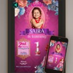 Princess birthday invitation