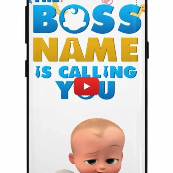 The Boss Baby invitation video