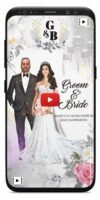 Christian Wedding invitation Caricature video