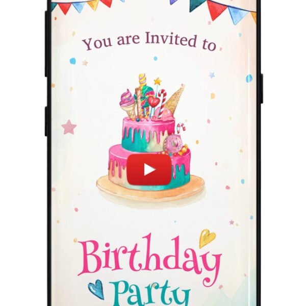 Birthday Invitation Video Card_V1