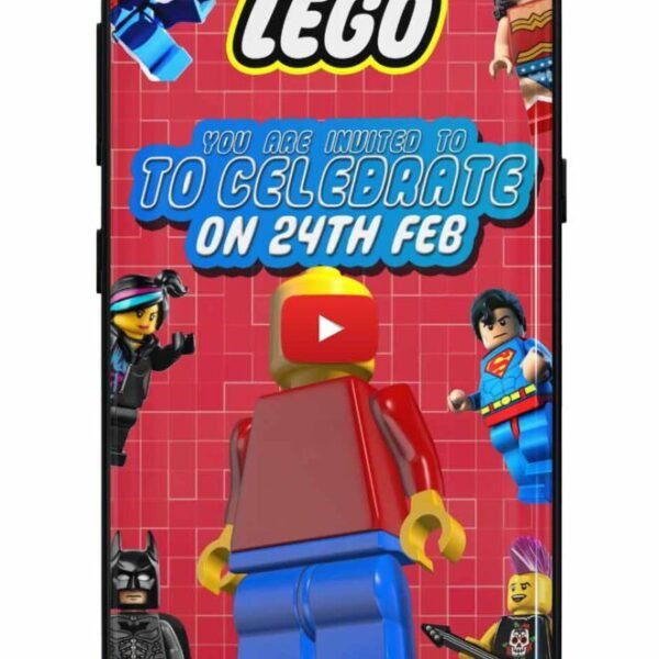 Lego Birthday Invitation Video