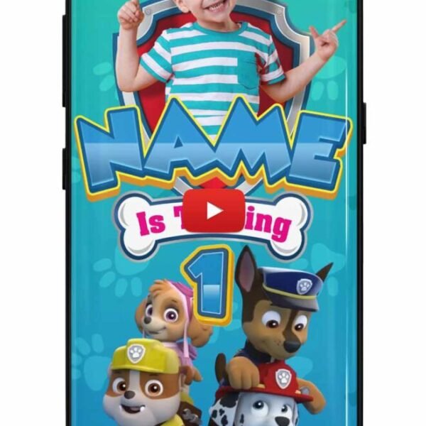 Paw Patrol Birthday Invitation Video