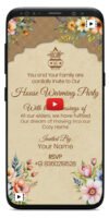 Housewarming Invitation Video 3V2