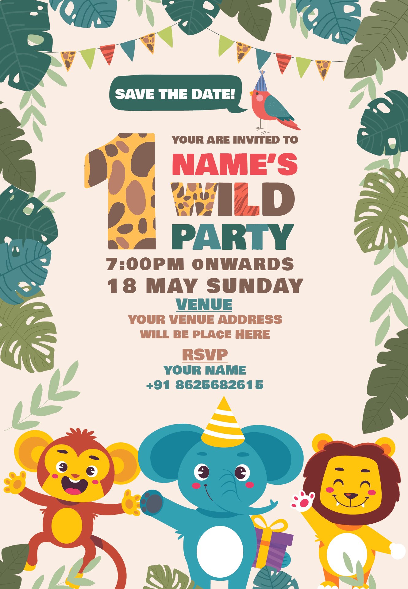 Jungle birthday invitation-3V_04-min