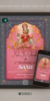 Mata ki chowki Birthday Invitation Card_V2