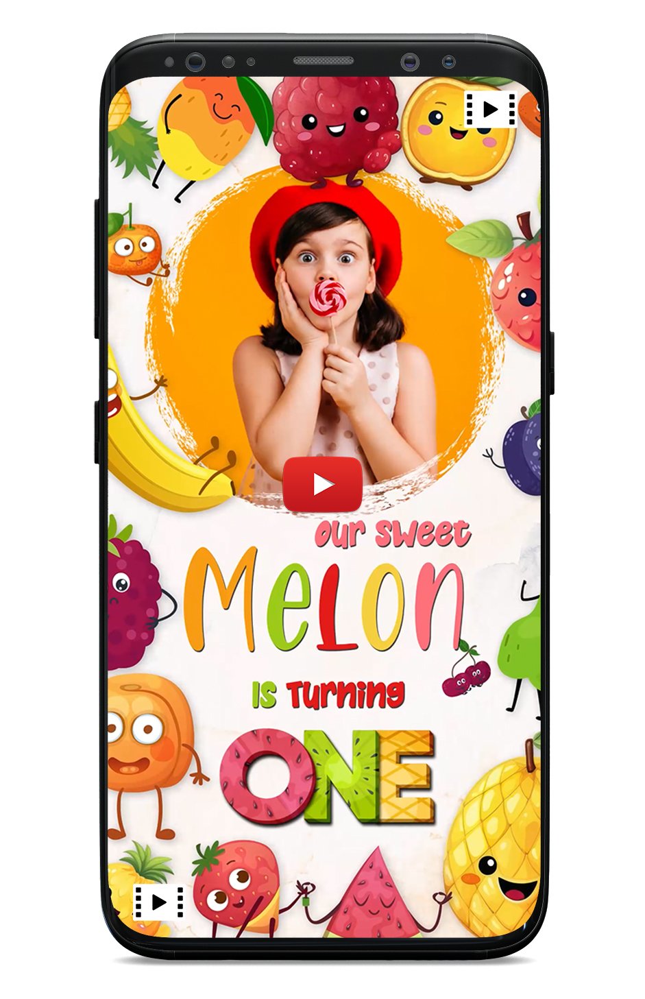 Tutti Frutti Birthday Invitation Video_V2