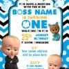 The Boss Baby Birthday Invitation Card — 3video