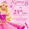 barbie birthday card