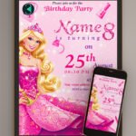 Barbie Birthday Invitation E-Card