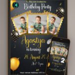 Happy Birthday Invitation E-Card