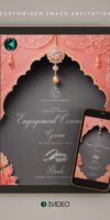 Engagement & Ring Ceremony Invitation Image Card