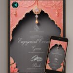 engagement invitation card