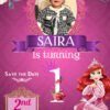 Princess Birthday Invitation Card