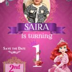 Princess Birthday Invitation Card