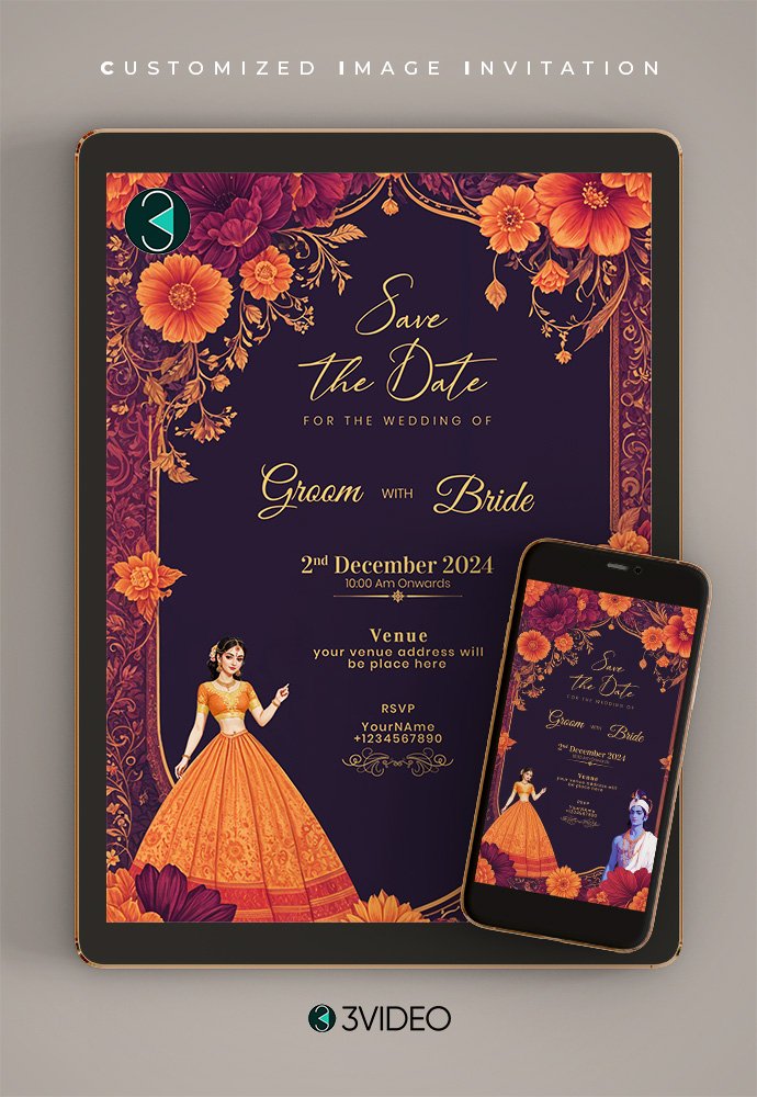 Save The Date E-Card for wedding_V7