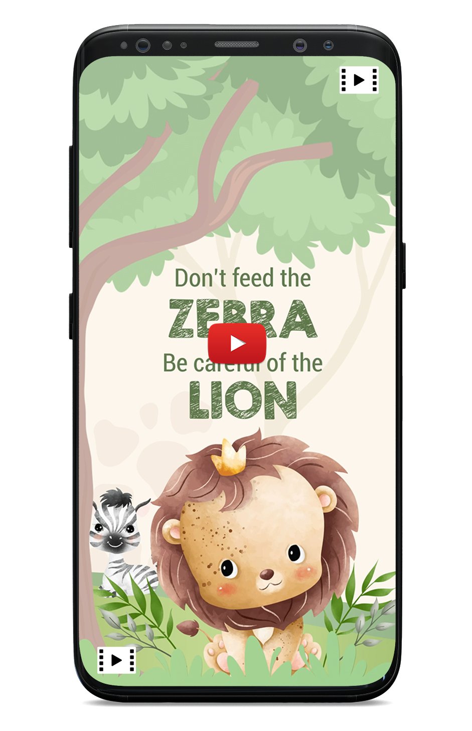 Animal-Themed Birthday Video Invitation