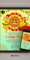 Garba Night Invitation card