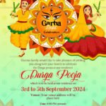 Garba Navratri Invitation preview