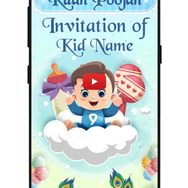 Personalized Kuan Poojan Invitation Video