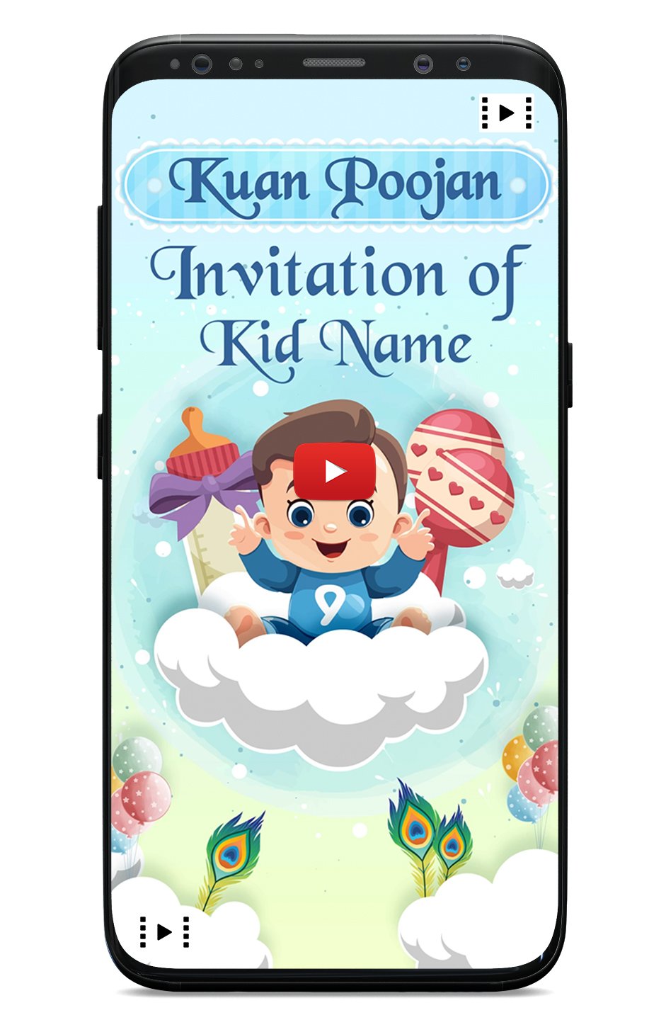 Personalized Kuan Poojan Invitation Video