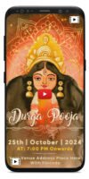 Navratri Durga Puja Invitation Video