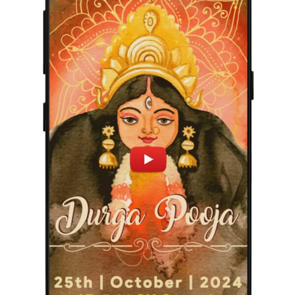 Navratri Durga Puja Invitation Video