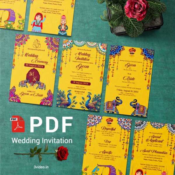 Wedding Invitation Pdf