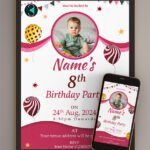 Personalized Birthday Announcement Cards thumbnail