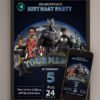 black panther card invitation thumbnail