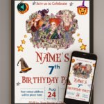 Hocus pocus birthday invitations card thumbnail