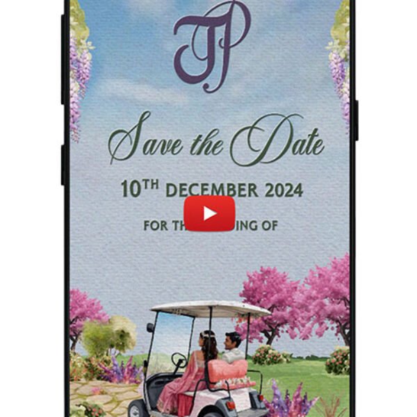 Pink Tree Wedding Save the date video