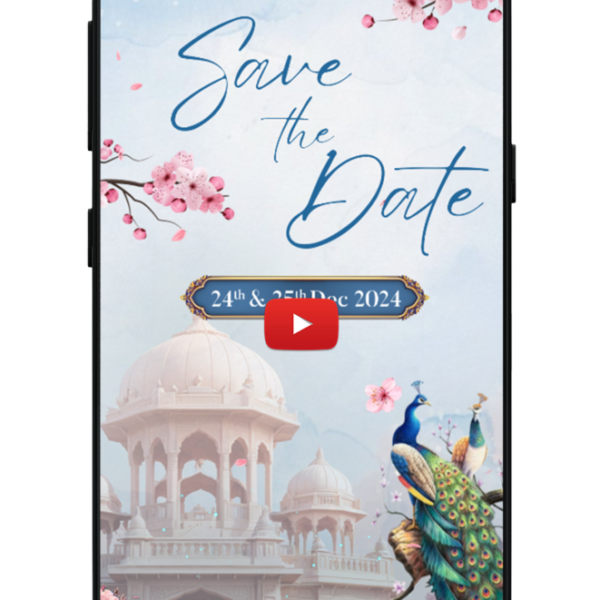 Rajasthani wedding Save the Date