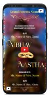 Engagement Invitation card | Traditional video