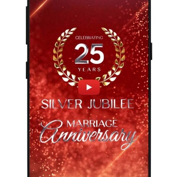 25th wedding anniversary invitations | Silver