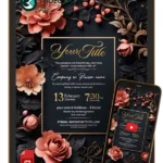 Editable Invitation Card for Celebrations thumbnail