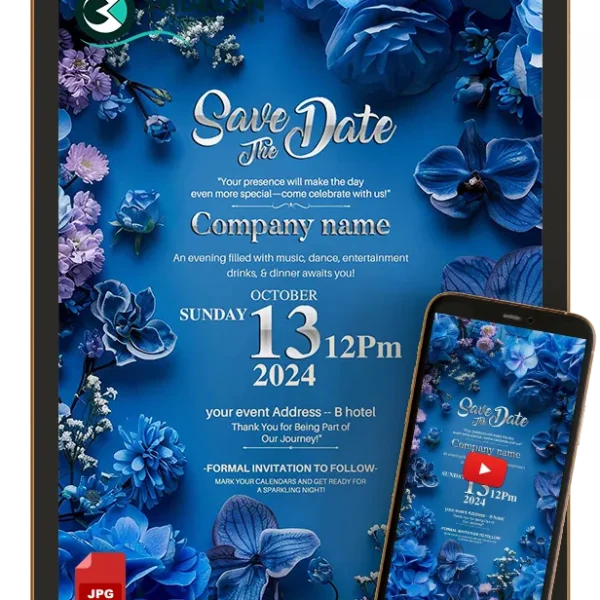 Custom Invitation Card with Editable Features | Video & Image Invite