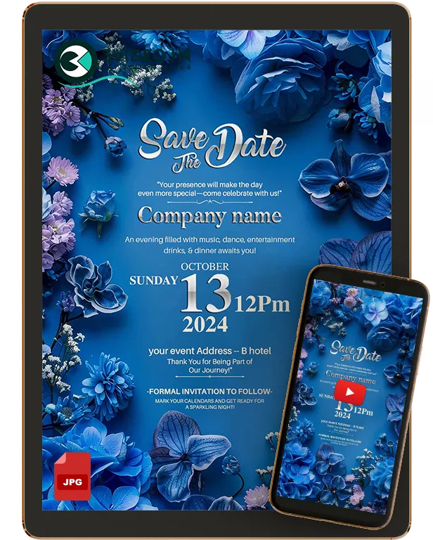 Custom Invitation Card with Editable Features | Video & Image Invite