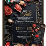 Unique Digital Invitation Card for Functions thumbnail