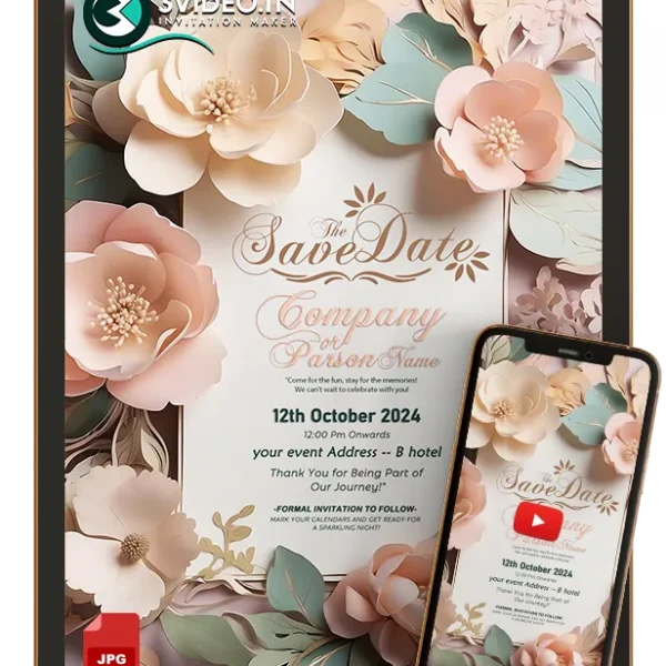 Elegant Multi-Purpose Invitation Card | Video & Image Invite