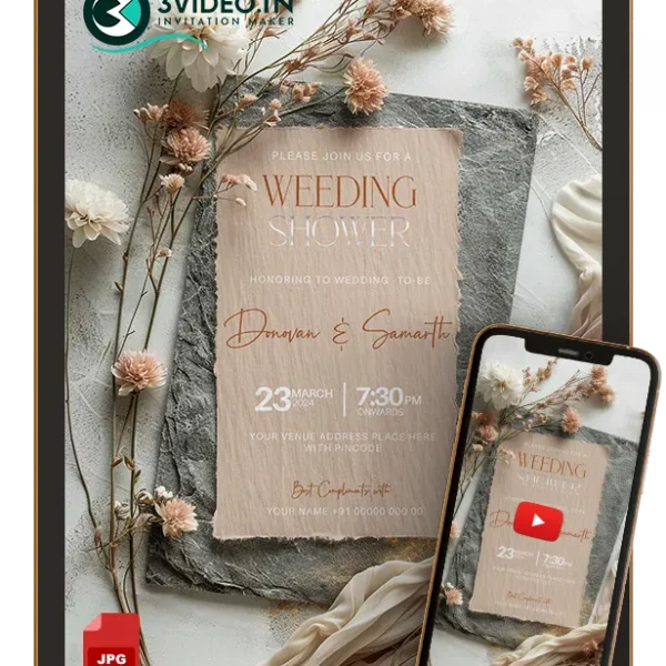 Invitation Card for Any Event | Video & Image Invite