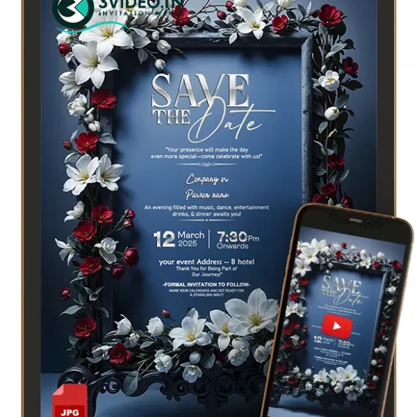 Versatile Digital Invitation Card | Video & Image Invite