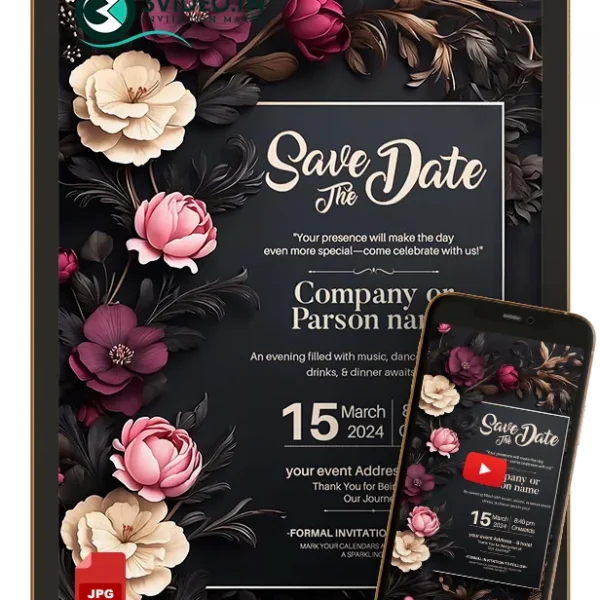 Customizable All-Event Invitation Card | Video & Image Invite