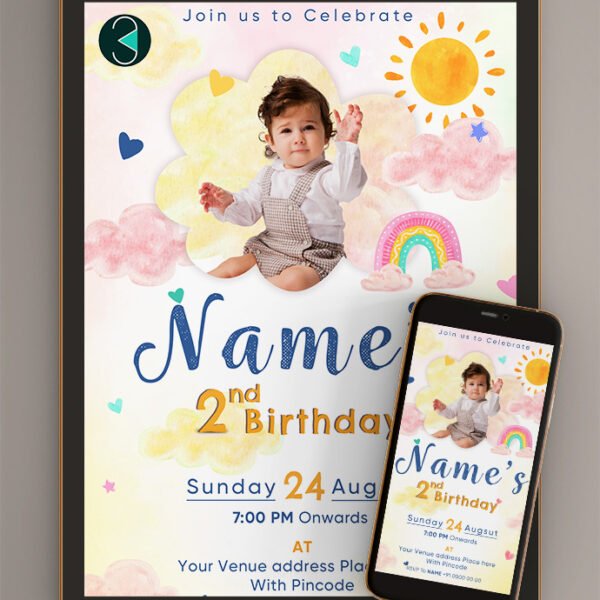 Childrens Party Invitations Card | online