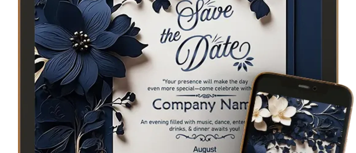 Editable Digital Invitation Card thumbnail