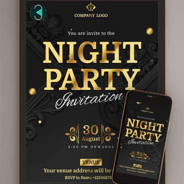 Party Invitation card | online