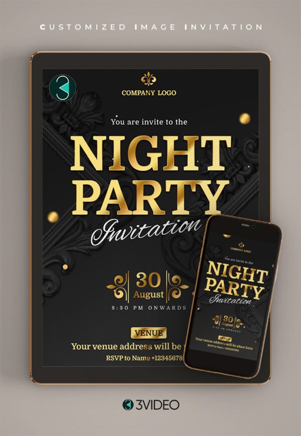Party Invitation card