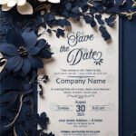 Editable Digital Invitation Card preview