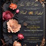 Printable and Editable Invitation Card for Events preview