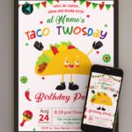 taco twosday invitation